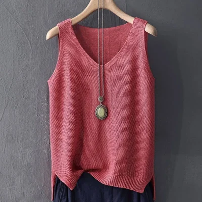 Knitted Blouse Top